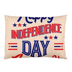 Usa Happy Independence Day Pillow Case (two Sides) by Ravend