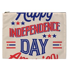 Usa Happy Independence Day Cosmetic Bag (xxl)