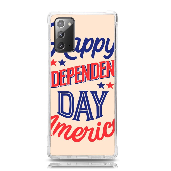 Usa Happy Independence Day Samsung Galaxy Note 20 TPU UV Case