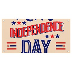 Usa Happy Independence Day Banner And Sign 4  X 2 