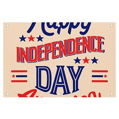 Usa Happy Independence Day Banner And Sign 6  X 4  by Ravend