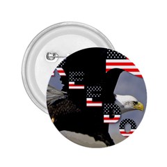 Freedom Patriotic American Usa 2 25  Buttons by Ravend