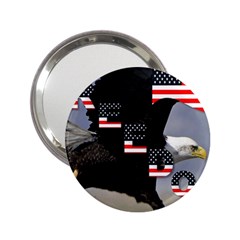 Freedom Patriotic American Usa 2 25  Handbag Mirrors by Ravend