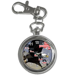 Freedom Patriotic American Usa Key Chain Watches by Ravend