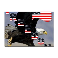 Freedom Patriotic American Usa Sticker A4 (100 Pack)