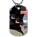 Freedom Patriotic American Usa Dog Tag (Two Sides) Front