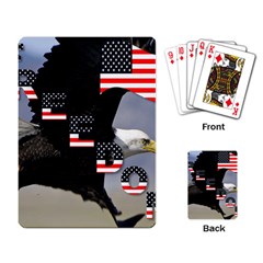 Freedom Patriotic American Usa Playing Cards Single Design (rectangle) by Ravend