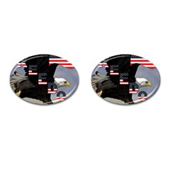 Freedom Patriotic American Usa Cufflinks (oval) by Ravend