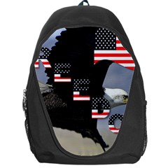 Freedom Patriotic American Usa Backpack Bag