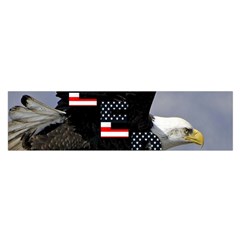 Freedom Patriotic American Usa Oblong Satin Scarf (16  X 60 ) by Ravend