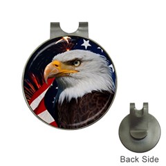 Fourth Of July Independence Day Usa American Pride Hat Clips With Golf Markers by Ravend