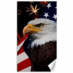 Fourth Of July Independence Day Usa American Pride Canvas 40  X 72  by Ravend