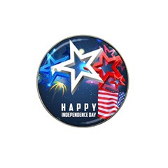 4th Of July Happy Usa Independence Day Hat Clip Ball Marker by Ravend