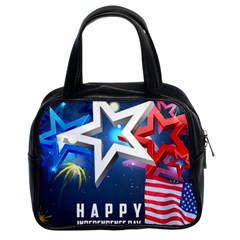 4th Of July Happy Usa Independence Day Classic Handbag (two Sides)