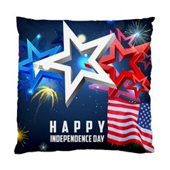 4th Of July Happy Usa Independence Day Standard Cushion Case (one Side)