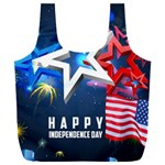 4th Of July Happy Usa Independence Day Full Print Recycle Bag (XXL) Front