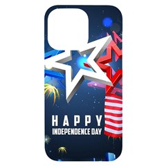 4th Of July Happy Usa Independence Day Iphone 14 Pro Max Black Uv Print Case