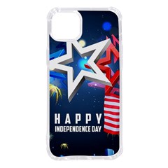 4th Of July Happy Usa Independence Day Iphone 14 Plus Tpu Uv Print Case by Ravend