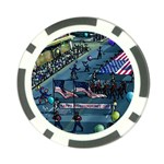 July 4th Parade Independence Day Poker Chip Card Guard (10 pack) Back