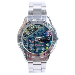 July 4th Parade Independence Day Stainless Steel Analogue Watch by Ravend