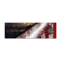 Independence Day Background Abstract Grunge American Flag Sticker (bumper) by Ravend