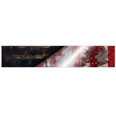 Independence Day Background Abstract Grunge American Flag Large Premium Plush Fleece Scarf  by Ravend