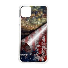 Independence Day Background Abstract Grunge American Flag Iphone 11 Pro Max 6 5 Inch Tpu Uv Print Case by Ravend