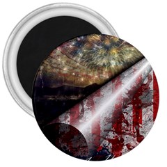 Independence Day July 4th 3  Magnets by Ravend