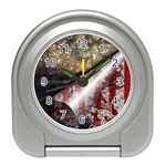 Independence Day July 4th Travel Alarm Clock Front