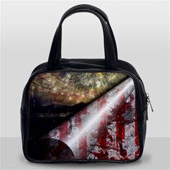 Independence Day July 4th Classic Handbag (two Sides) by Ravend