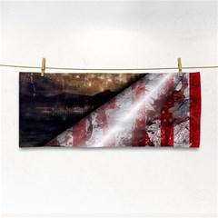 Independence Day July 4th Hand Towel by Ravend