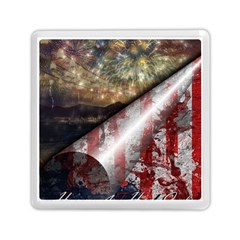 Independence Day July 4th Memory Card Reader (square) by Ravend