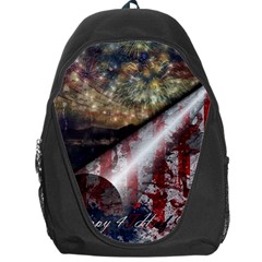 Independence Day July 4th Backpack Bag by Ravend