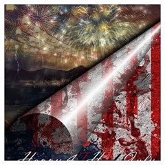 Independence Day July 4th Lightweight Scarf  by Ravend