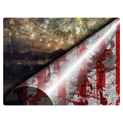 Independence Day July 4th Premium Plush Fleece Blanket (extra Small) by Ravend