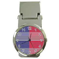 American Flag Patriot Red White Money Clip Watches by Celenk