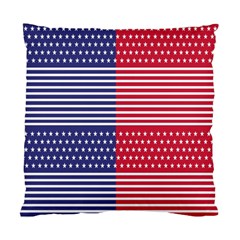 American Flag Patriot Red White Standard Cushion Case (two Sides) by Celenk