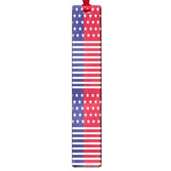 American Flag Patriot Red White Large Book Marks by Celenk