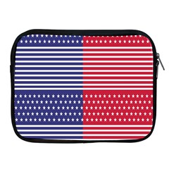 American Flag Patriot Red White Apple Ipad 2/3/4 Zipper Cases by Celenk