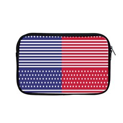 American Flag Patriot Red White Apple Macbook Pro 13  Zipper Case by Celenk