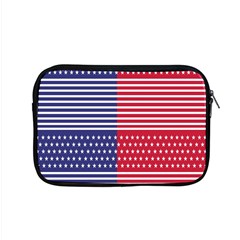 American Flag Patriot Red White Apple Macbook Pro 15  Zipper Case by Celenk