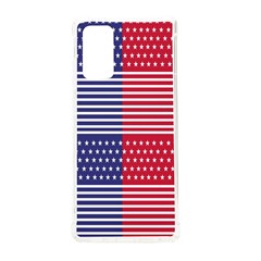 American Flag Patriot Red White Samsung Galaxy Note 20 Tpu Uv Case by Celenk