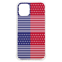 American Flag Patriot Red White Iphone 12/12 Pro Tpu Uv Print Case by Celenk