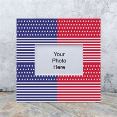 American Flag Patriot Red White White Box Photo Frame 4  X 6  by Celenk