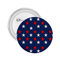 Patriotic Colors America Usa Red 2 25  Buttons by Celenk