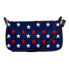 Patriotic Colors America Usa Red Shoulder Clutch Bag by Celenk