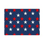 Patriotic colors america usa red Premium Plush Fleece Blanket (Mini) 35 x27  Blanket Front