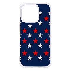 Patriotic Colors America Usa Red Iphone 14 Pro Tpu Uv Print Case by Celenk