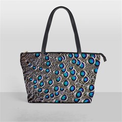 Peacock Pattern Close Up Plumage Classic Shoulder Handbag by Celenk