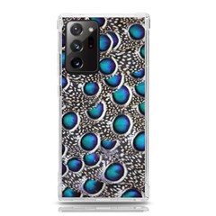 Peacock Pattern Close Up Plumage Samsung Galaxy Note 20 Ultra Tpu Uv Case by Celenk